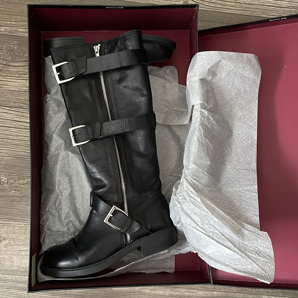 Pour La Victoire Voxen 3 buckle k we high boot